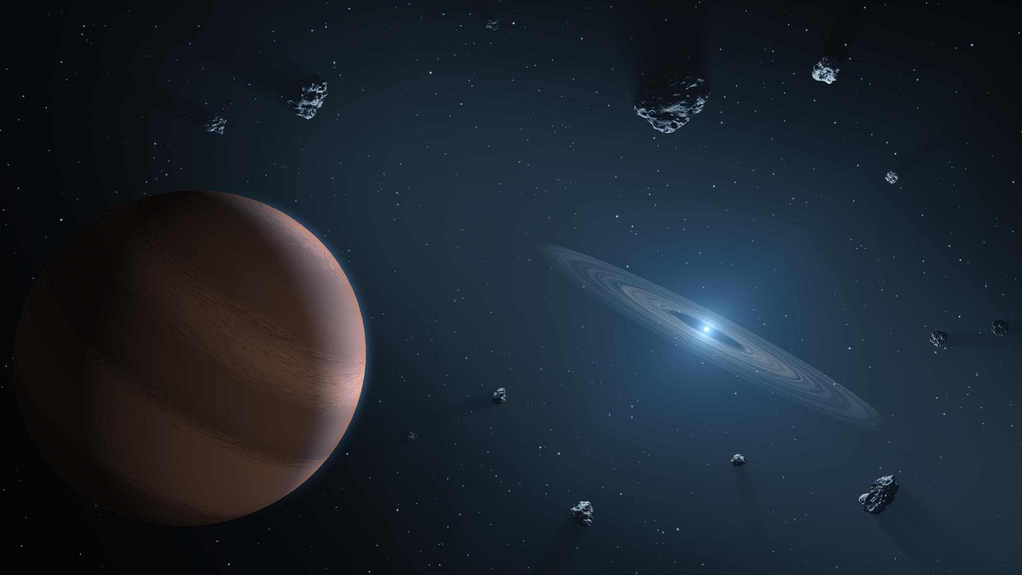 A white dwarf — a collapsed ember of a star